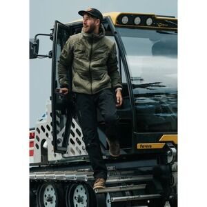 Truewerk T2 Werkpant Mens 40 x 30 Black Softshell Cargo Technical Workwear Pants